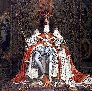 Charles II of England in Coronation robes